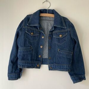 2-3T vintage denim jacket